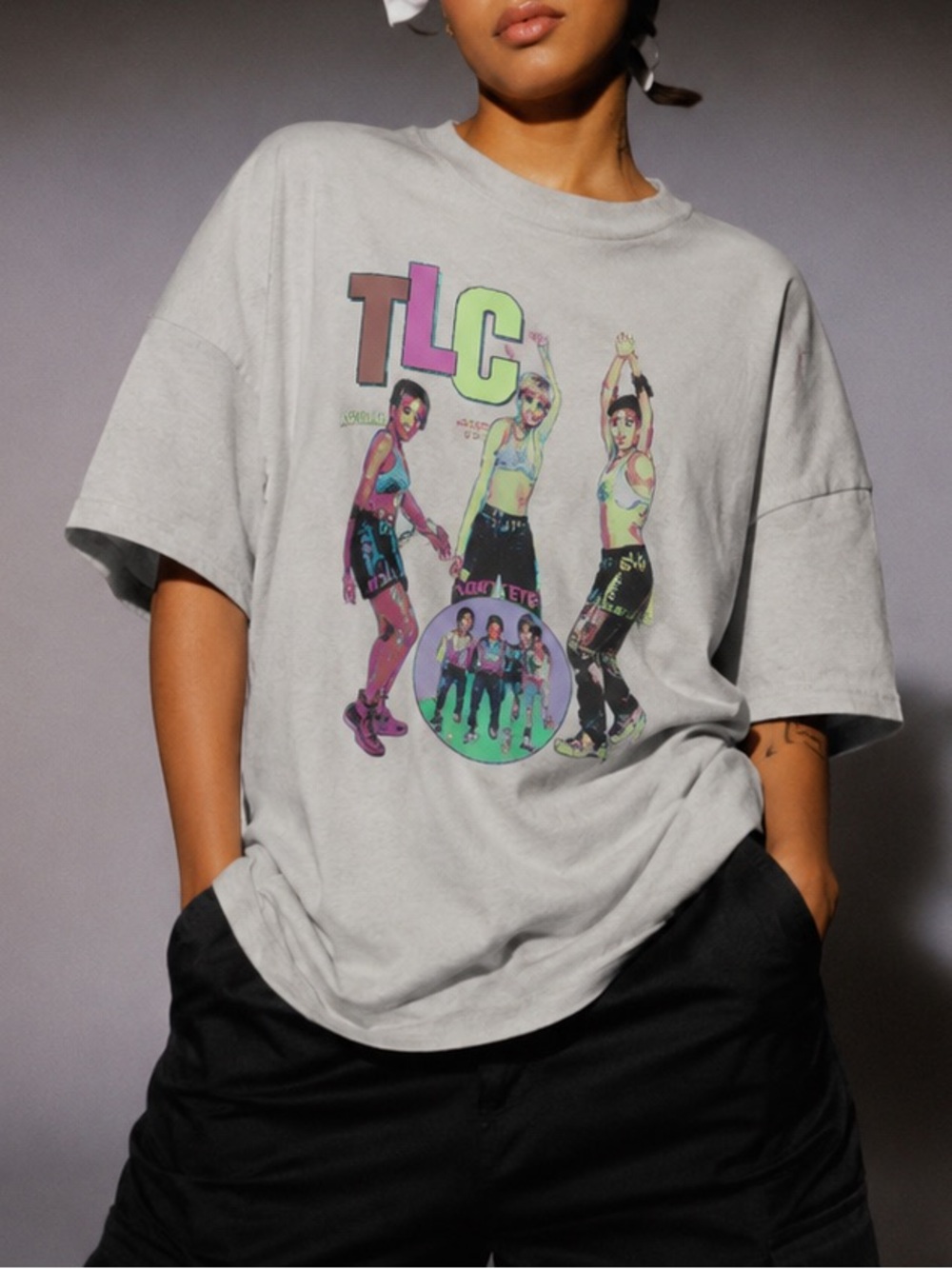 TLC Graphic Band Tee 3XL 90s R&B Hip Hop Retro Tour Style T-Shirt